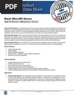 Royal Ultra 865 Grease: High Performance Multipurpose Grease