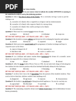 Mark The Letter A, B, C, or D On Your Answer Sheet To Indicate The Word(s) OPPOSITE in Meaning To The Underlined Word(s) in Each of The Following Questions