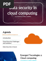 Data Security in Cloud Computing