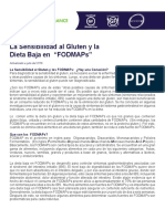 Dieta Fodmaps y Sensibilidad Al Gluten