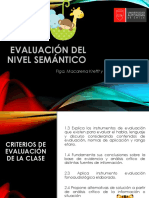 Clase 11 - Evaluacio N Nivel Sema Ntico