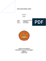 Makalah Metabolisme Lipid