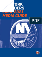 2020-2021 Media Guide: New York Islanders