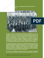 El Constituyente de 1916 y El Proyecto de Constitución de Venustiano Carranza