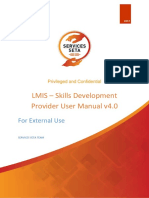 Proc T284 LMIS - User Manual SDP External 4 0