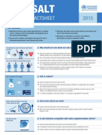 Factsheet: Why Should We Care About Our Salt Consumption?