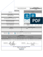 Ficha de Especificación Tubería CPVC