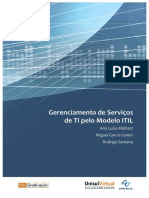 Gerenciamento de Serviços Pelo Modelo ITIL - Unisul