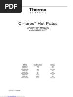 Manual Plancha de Calentamiento