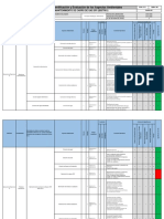 Matriz IEAA Mantenimiento Equipo Gases SF6