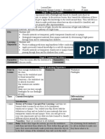 Transparent Translucent Opaque Lesson Plan Grade 4 Science