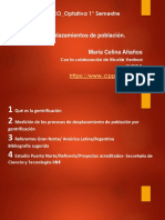 Gentrificación y Desplazamientos de Población - Celina Añaños