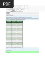 Examen - Fundamentos de Investigación de Operaciones v2 - Programación de Proyectos Con PERT-CPM