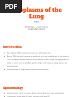 Neoplasms of The Lung