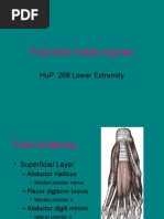 Foot Ankle Injuries