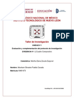 Cuadro Comparativo de Los Tipos de Pensamientos