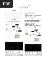 Laboratorio Amplificadores BJT Casi