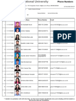 Student List MIS