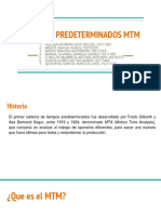 Sistemas Predeterminados MTM