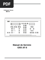 Manual de Servicio GMX AF-II