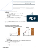 Ficha Preparação 9.ºano Março 2021