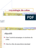 Physiologie Du Colon