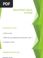 Malaysian Legal System-2021