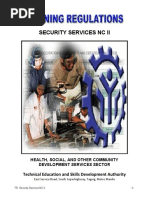 TR Security Services NC II