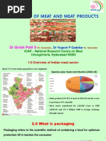 Packaging of Meat and Meat Products - Dr. Yogesh