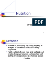 Nutrition: DR Hiten Kalra