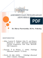 Asesmen Dan Metode Penanganan Perilaku Abnormal