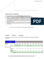 Instructions To Candidates:: A. The Following Is The Summary of The Financial Statements of TENAGA NASIONAL Berhad