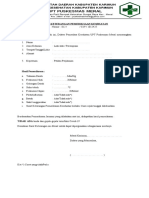 Format Surat Keterangan Perjalanan