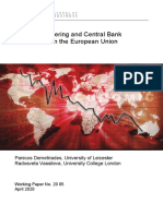 Money Laundering and Central Bank Governance in The European Union