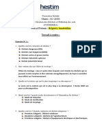 Classe: M2 QHSE Matière: Gestion Des Déchets Et Pollution Des Sols