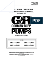 Installation, Operation, and Maintenance Manual: 0 Series Pumps