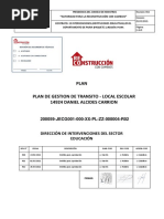 Plan de Gestion de Transito