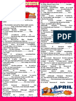 Linking Words Multiple Choice