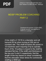 MDSP Problem Coaching Part 2