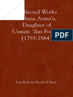 Jean Boyd, Beverly Mack - Collected Works of Nana Asma'U - Daughter of Usman 'Dan Fodiyo (1793-1864)