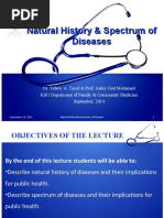 Lecture 4-Natural History of Disease