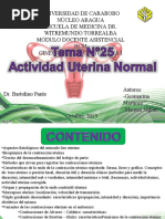 Actividad Uterina Normal