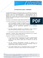 Carta de Compromiso Alianzas