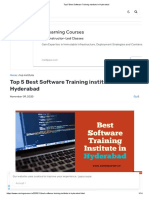 Top 5 Best Software Training Institute in Hyderabad