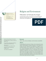 Religion and Environment: Further