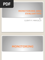 Monitoring and Evaluation