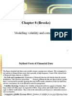 Chapter 8 (Brooks) : Modelling Volatility and Correlation