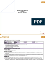 Planificacion Matematica 6 U1