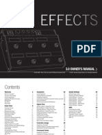 HX Effects 3.0 Owner's Manual - Rev C - English