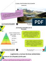 1.4. Marco Legal e Institucional en El Ecuador